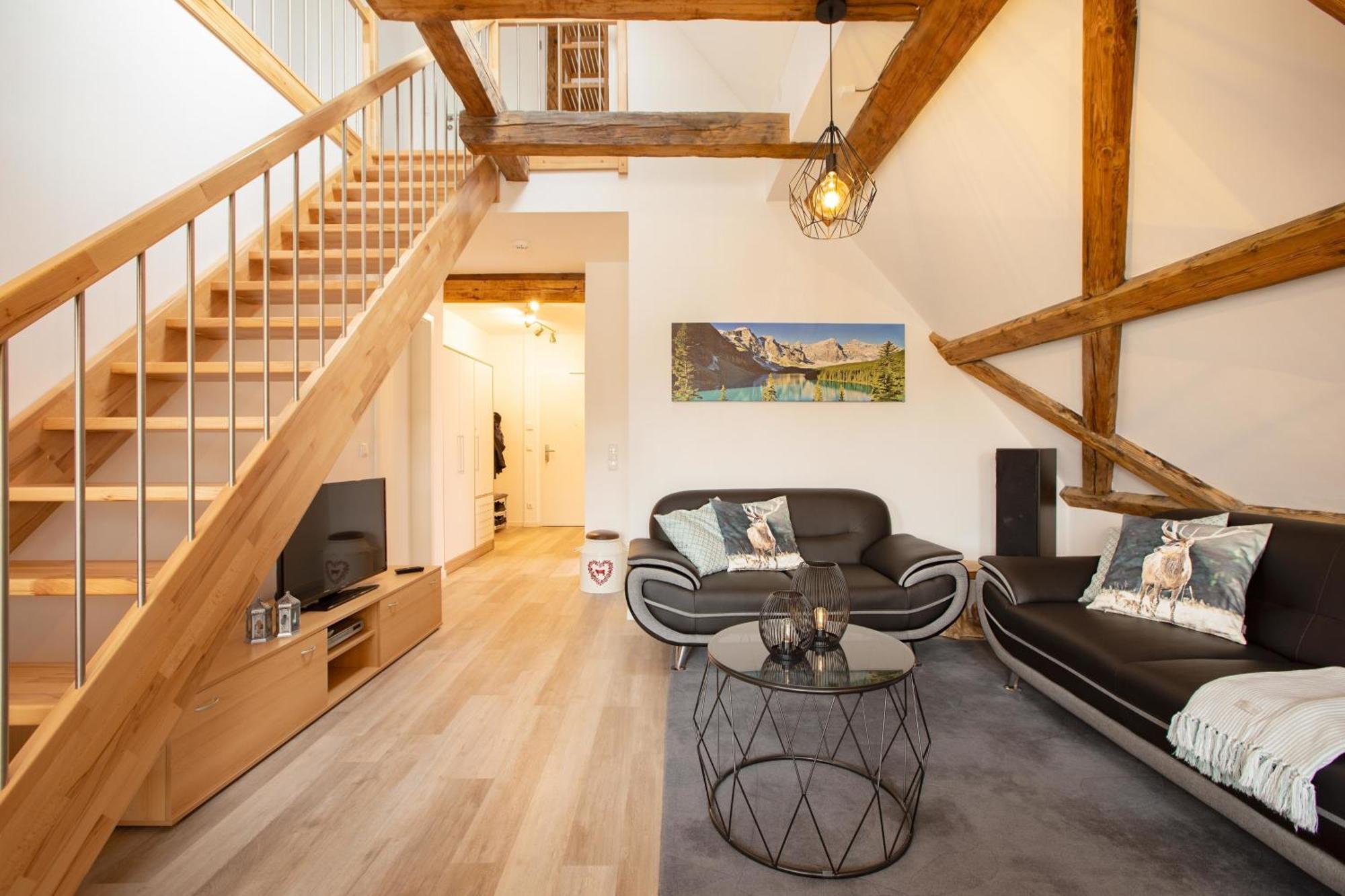 Ferienwohnung "Beim Schrimpf" 쇼네우 외부 사진